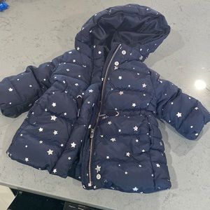 Winter puff jacket- like new!